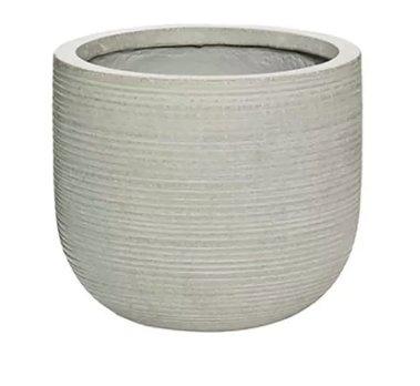 Clarion Round Fiberstone Pot Planter - Image 0