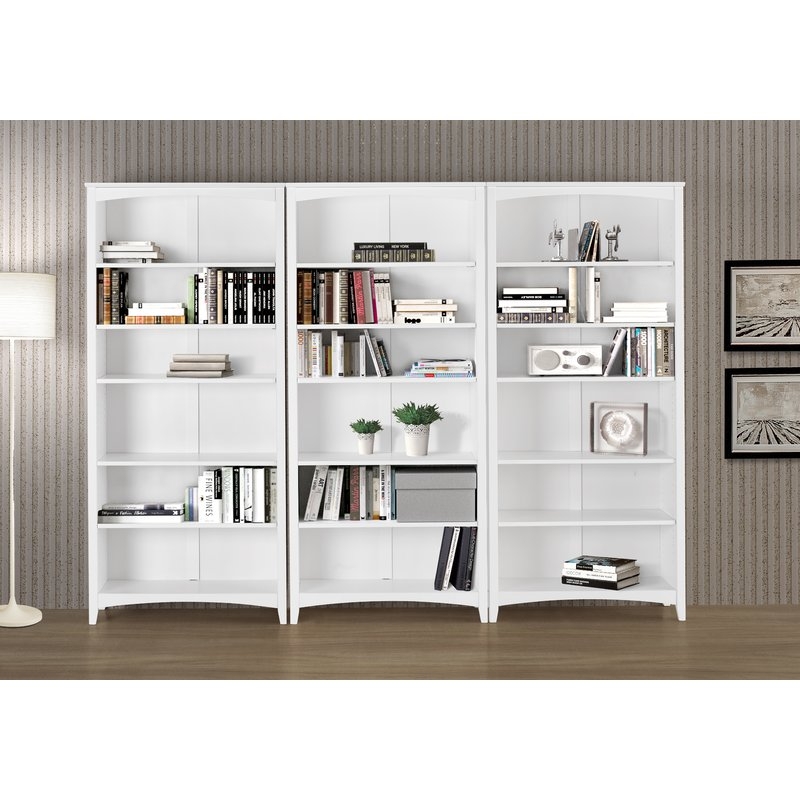 Mccrory Standard Bookcase - White - Image 1