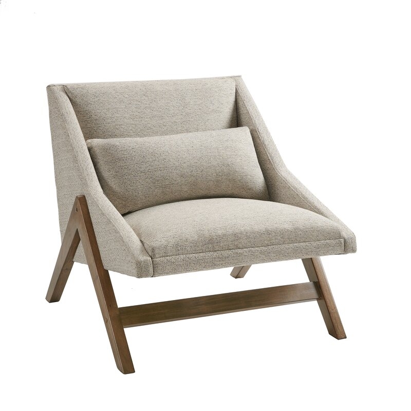 Ashwood 24.75" Lounge Chair - Taupe - Image 0
