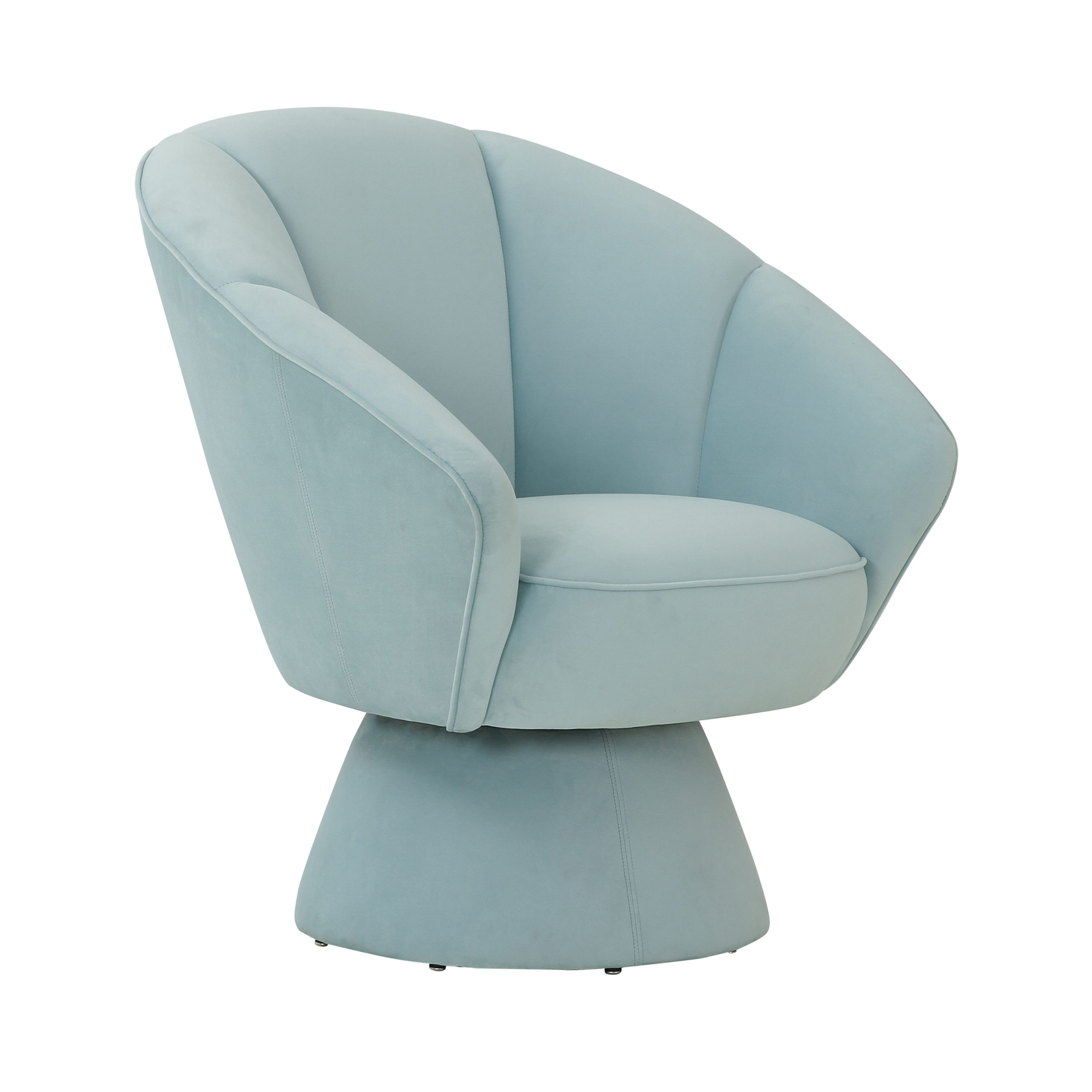 Allora Light Blue Accent Chair - Image 0