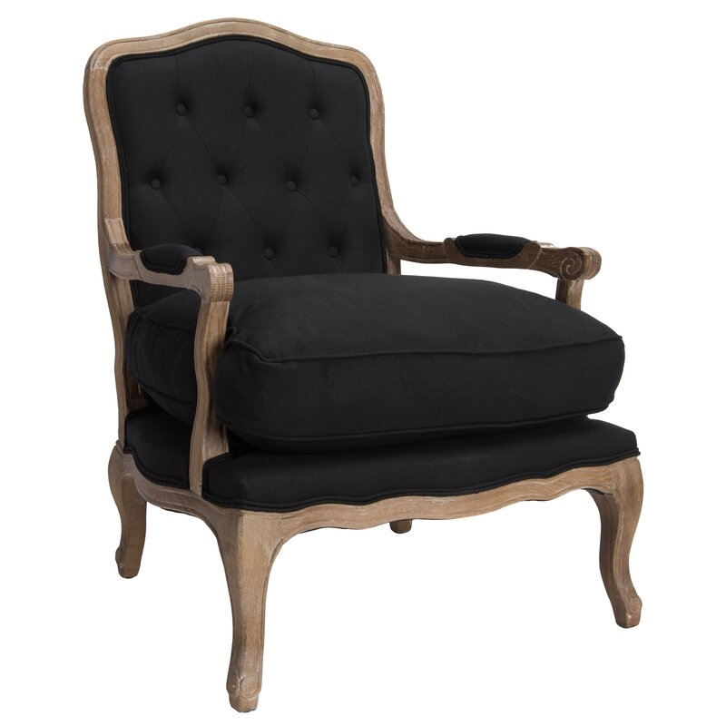 French Country 25.1" Armchair - Image 1