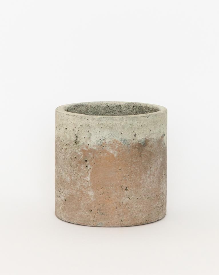 Golden Cement Pot, Large - Image 0