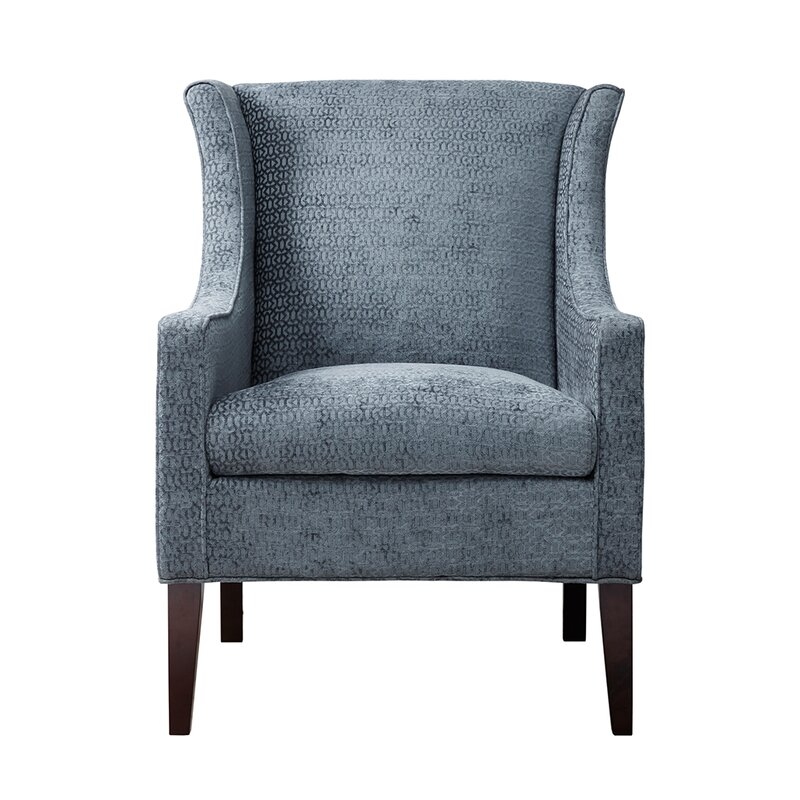 Matherville Wingback Chair / Blue - Image 0