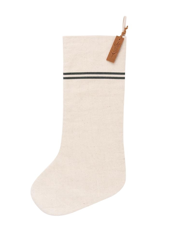 Striped Linen Stocking - Image 0