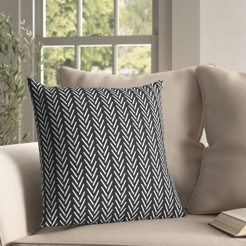 Caserta Indoor / Outdoor Striped Throw Pillow - Image 2