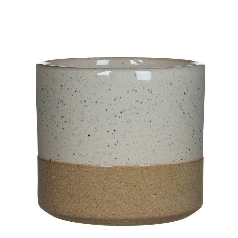 Sievers Round Ceramic Pot Planter - Image 0