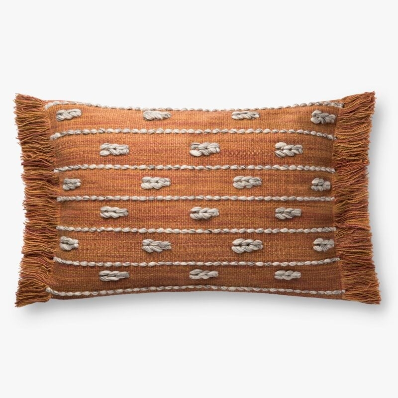 Striped Lumbar Pillow - Image 0