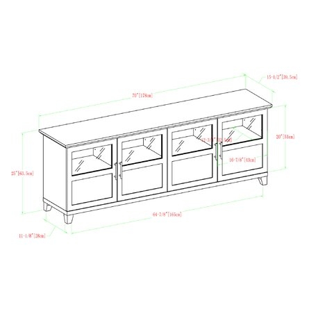 Timpson TV Stand for TVs up to 80" - Image 4