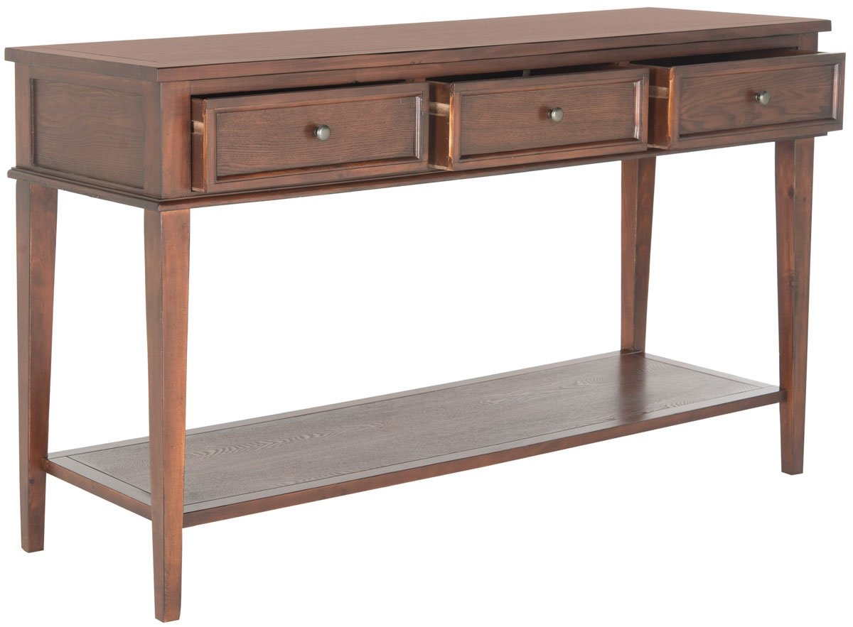 Manelin Sepia Storage Console Table - Image 1