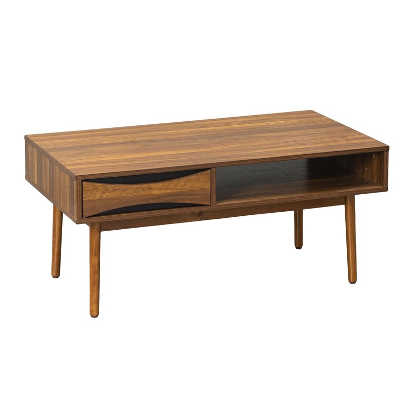 Plascencia Coffee Table with Storage - Image 1