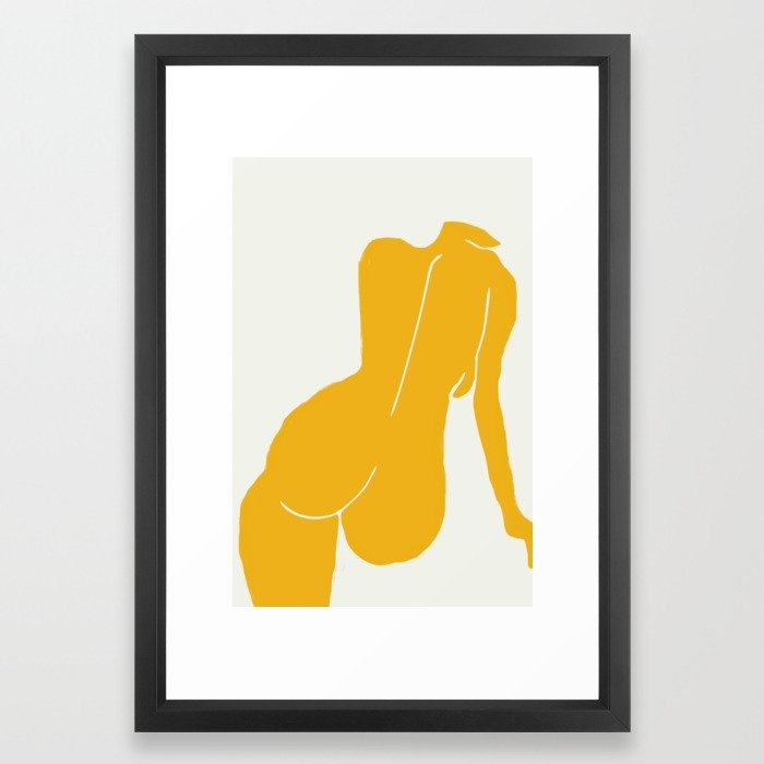 Nude In Yellow - Vector Black - Image 0