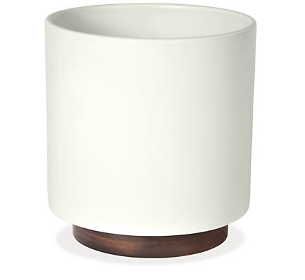 Case Study Ceramics® Planter with Walnut Base - Image 0
