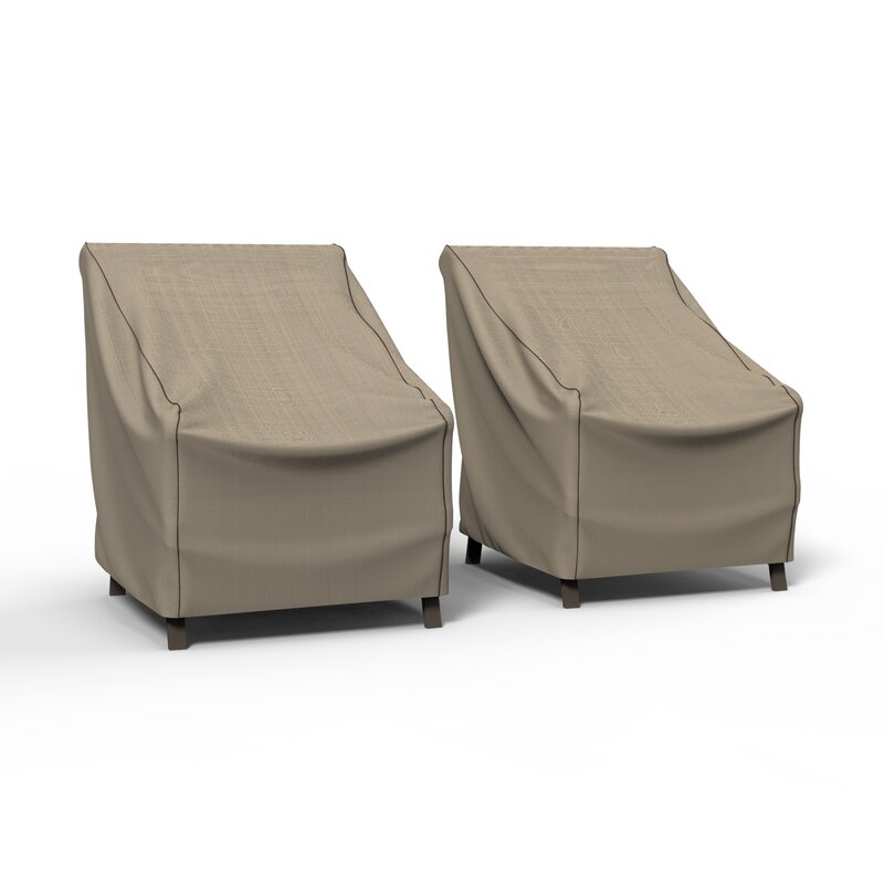 English Garden Outdoor Waterproof Patio Chair Cover with 2 Year Warranty (Set of 2) - Image 1