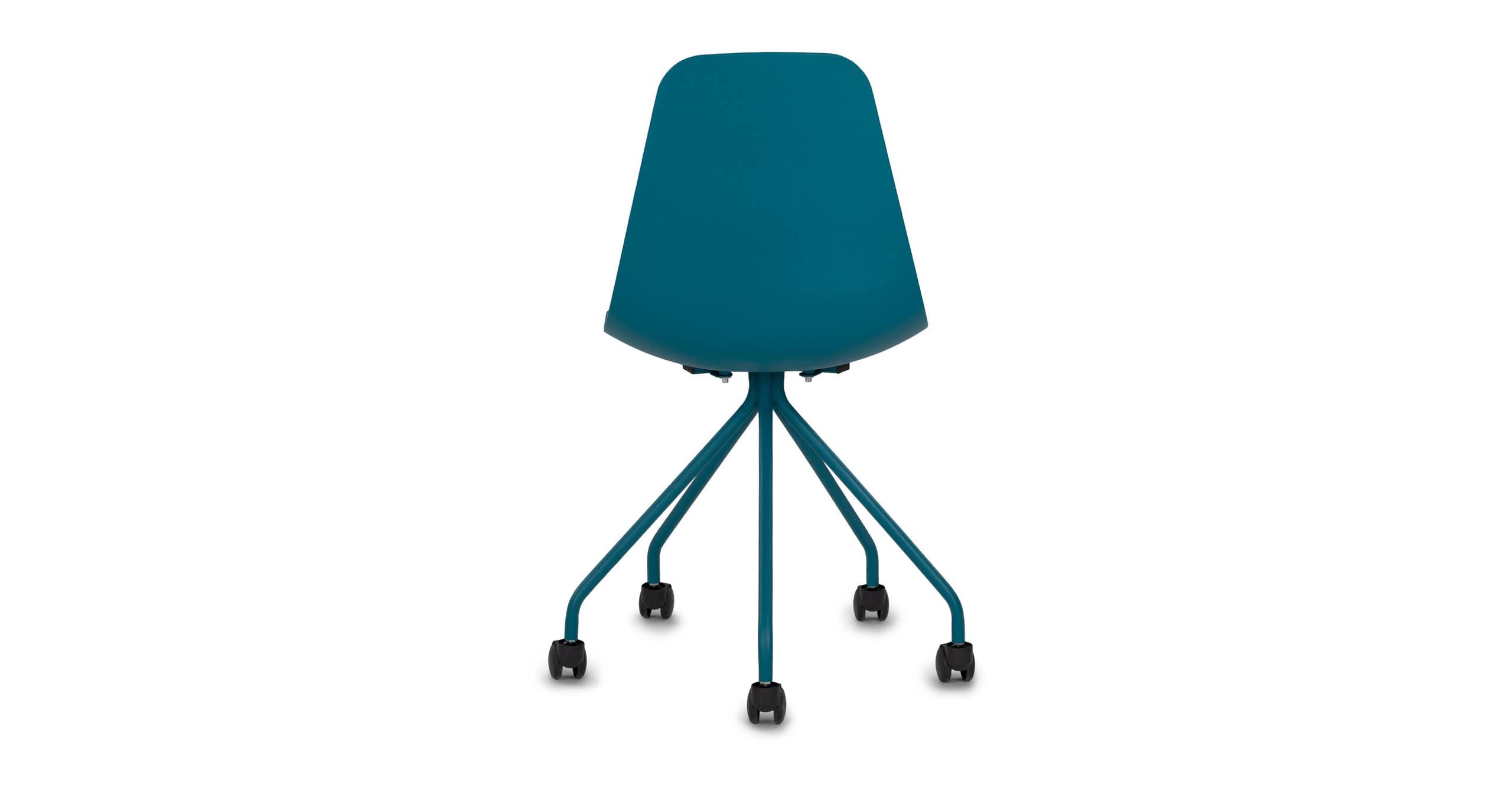 Svelti Deep Cove Teal Office Chair - Image 3