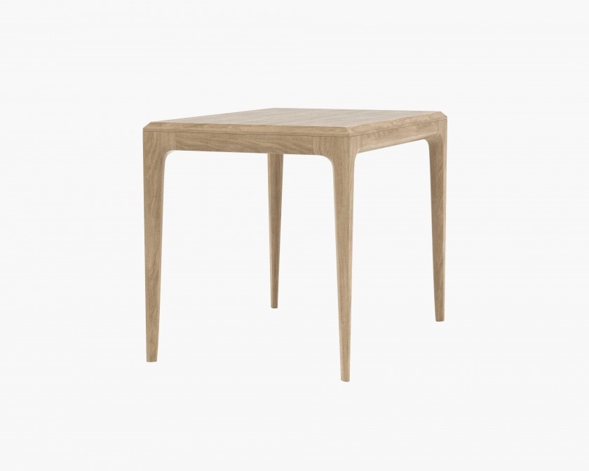 Linden Side Table - White Wash Oak - Image 1