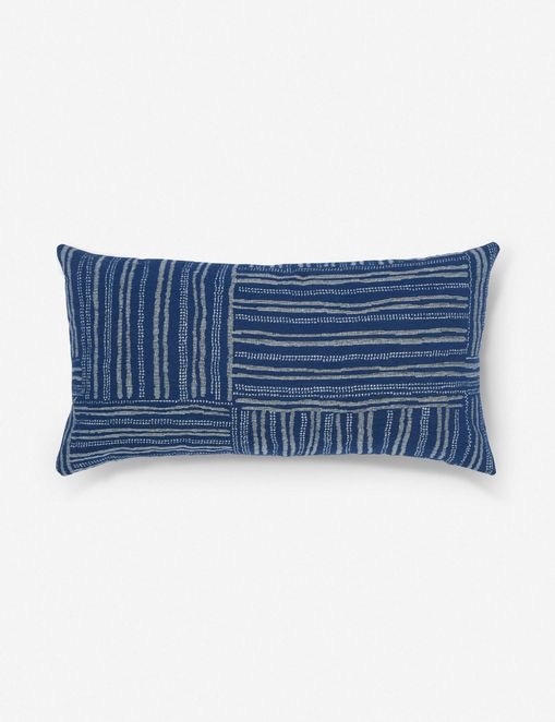 Gabriella Indoor / Outdoor Lumbar Pillow, Putty - Image 0