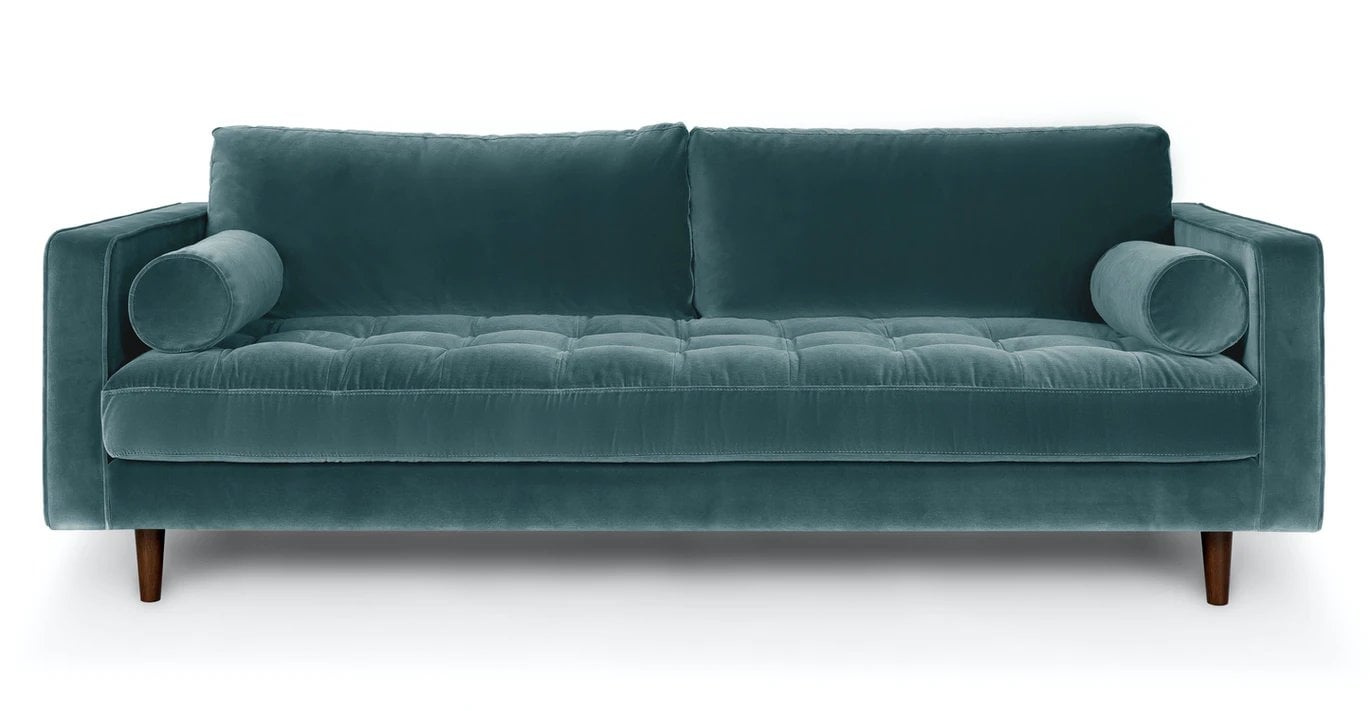 Sven Pacific Blue Sofa - Image 0
