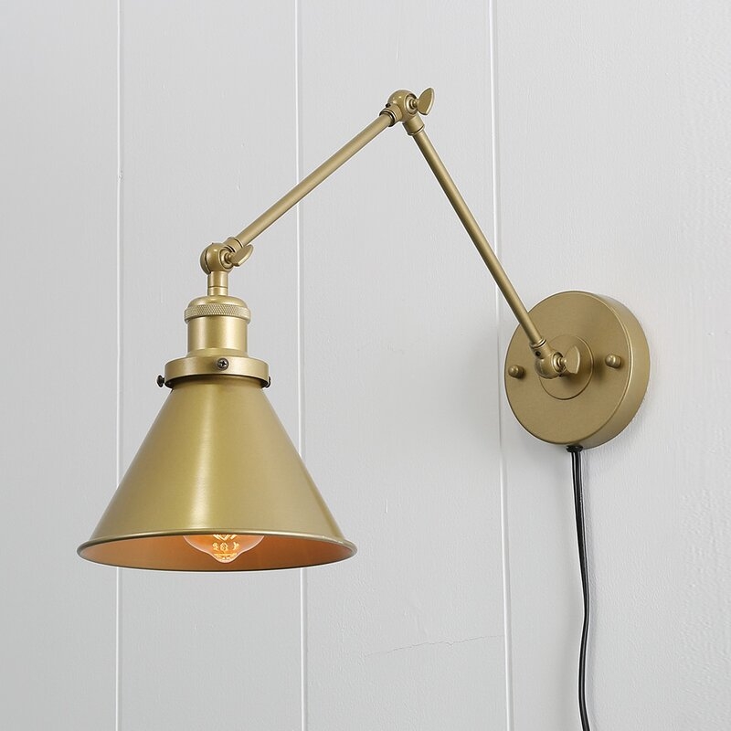 Rackerby Zinc Alloy Dimmable Wall Sconce - Image 4