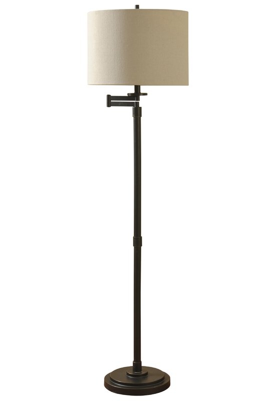 Sefton 62" Swing Arm Floor Lamp - Image 0