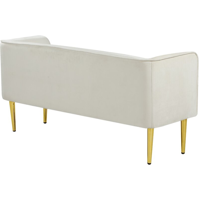 Manuel Upholstered Bench - Cream - Image 1