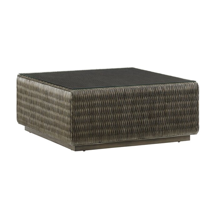 Tommy Bahama Home Cypress Point Seawatch Woven Cocktail Table - Image 0