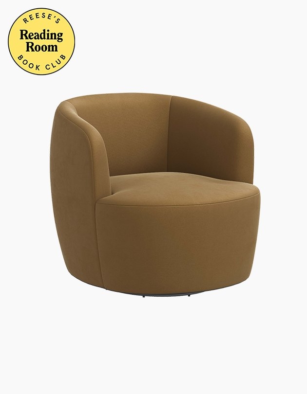 Hannah Swivel Chair - Toffee Velvet - Image 0