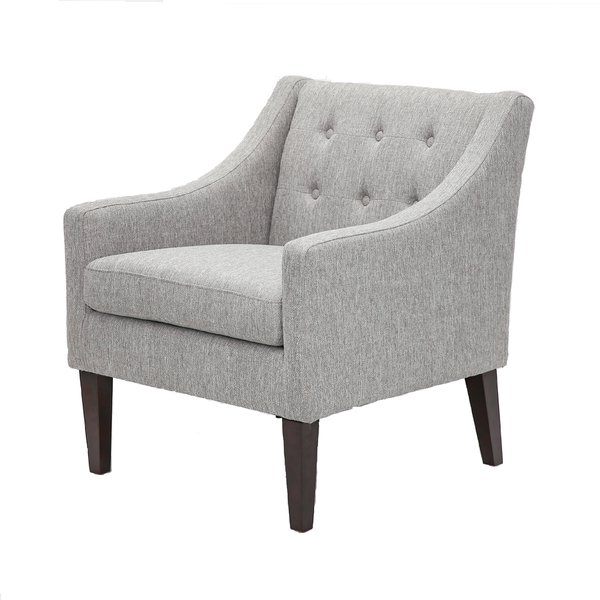 Aileen Mid Century Tailored Tufted Accent Armchair - Image 0
