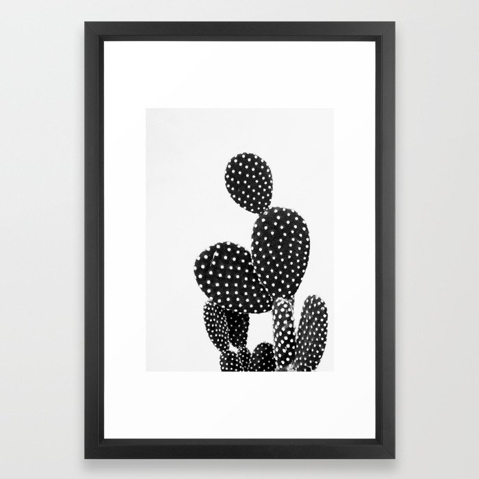 cactus vertical Framed Art Print - Image 0