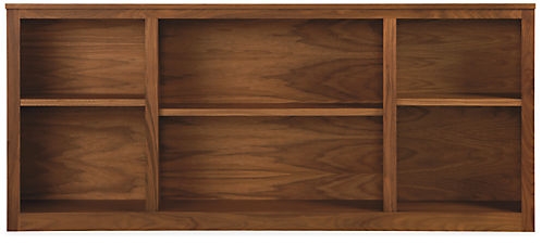 Woodwind 30h Bookcase, Walnut, Long - Image 0