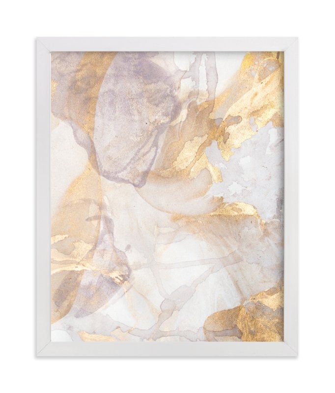 Soft Shimmer No. 2 Art Print - 8 x 10 - White Wood Frame - Image 0