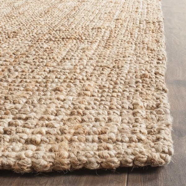 Safavieh Handwoven Casual Thick Jute Area Rug (6' x 9') - Image 1