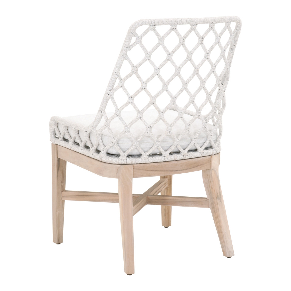 Lattis Dining Chair, White - Image 3