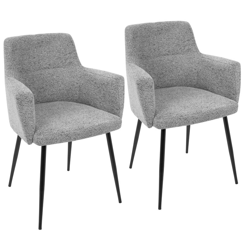 Milton Upholstered Dining Chair, set of 2 - Image 0
