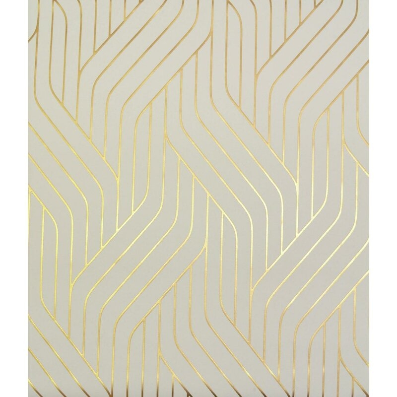 Antonia Vella Ebb and Flo Metallic/Foiled Wallpaper - Image 0