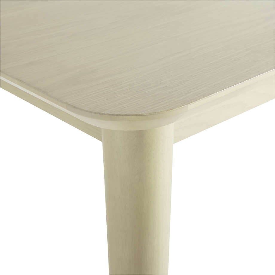 Tate Sand Extendable Midcentury Dining Table - Image 1