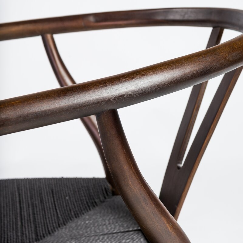 Seth Solid Wood Windsor Back Side Chair - Set of 2 - Image 3