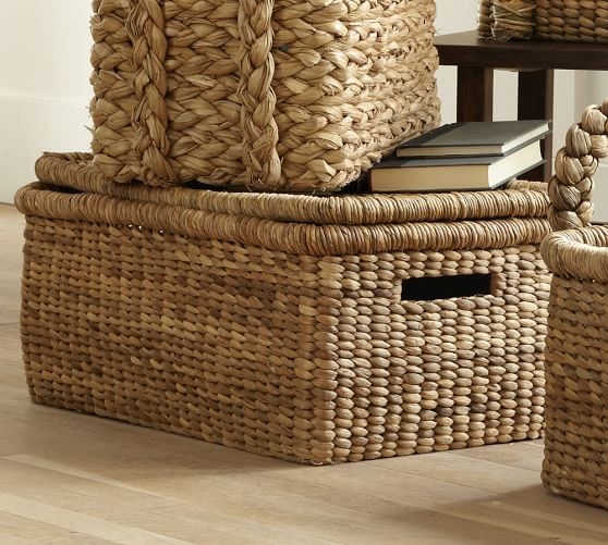 Beachcomber Lidded Basket - Natural - Image 0