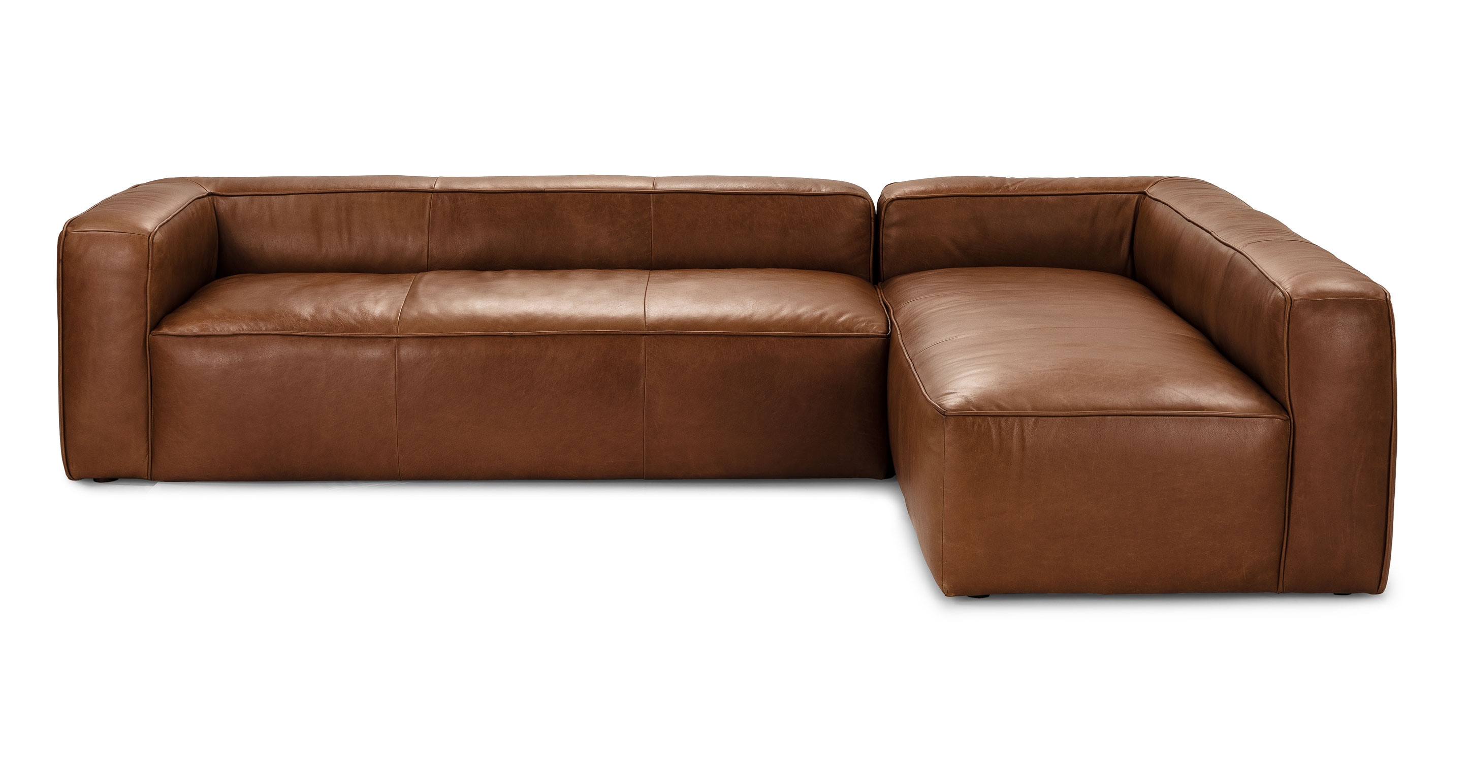 Mello Taos Brown Right Arm Corner Sectional - Image 0