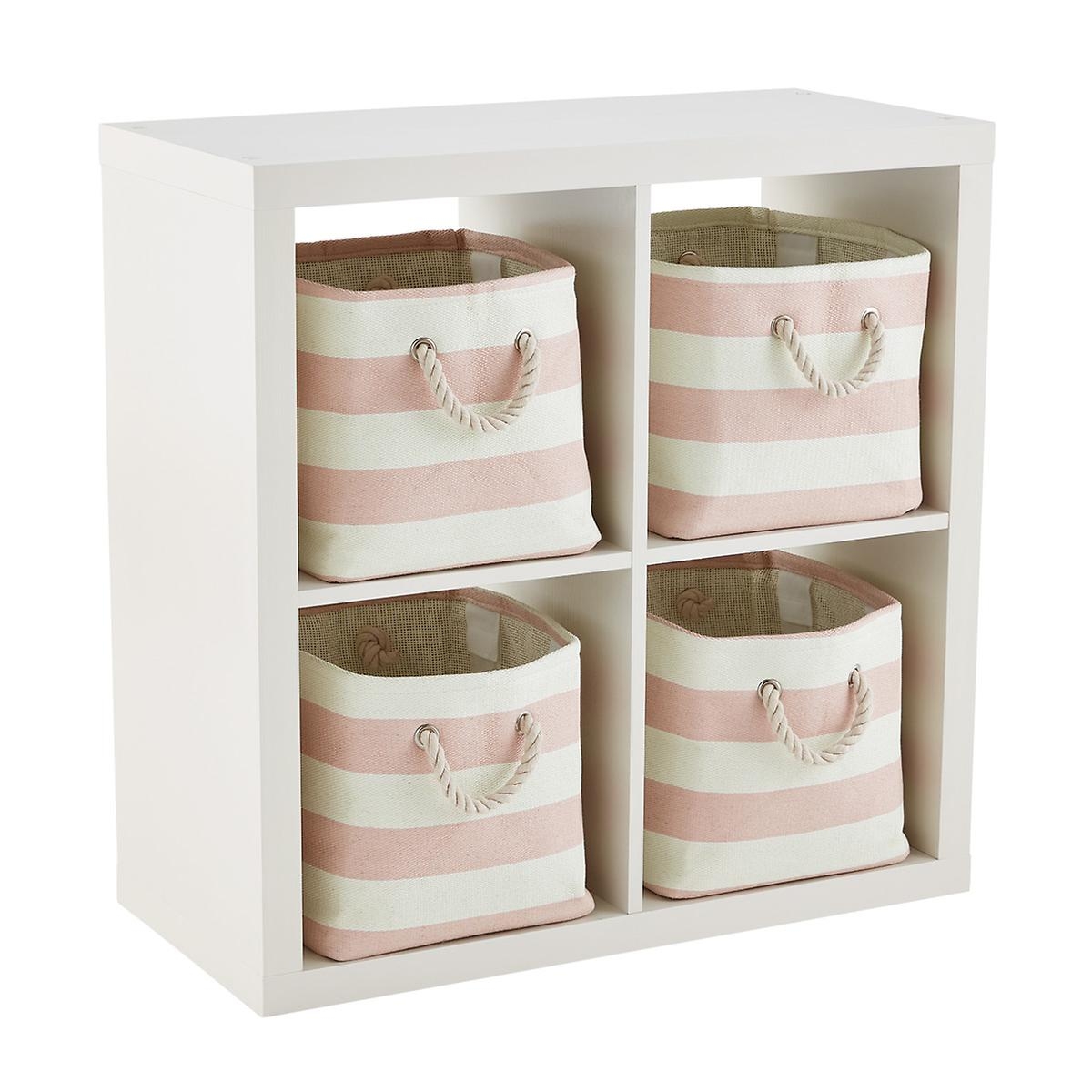 Rugby Stripe Cube Blush - Image 1