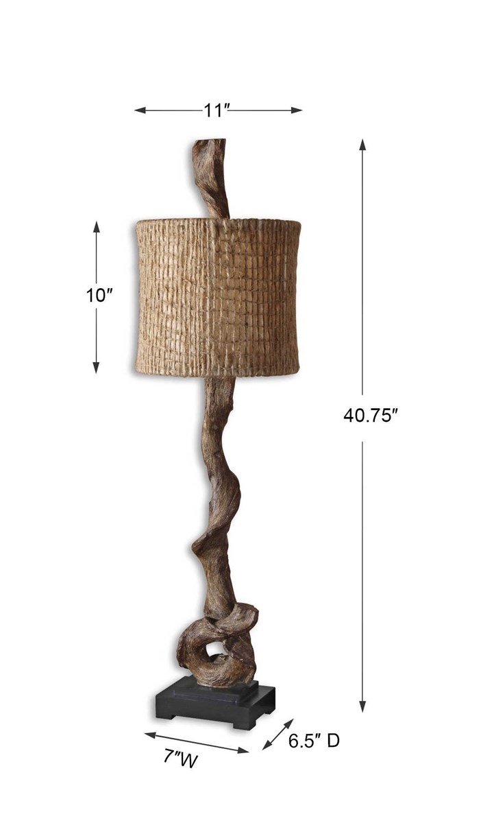Driftwood Buffet Lamp - Image 2