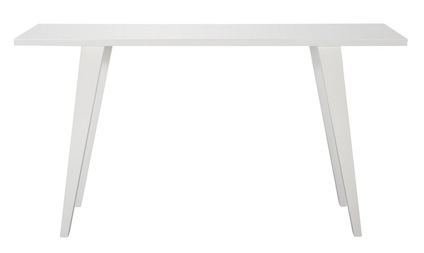 Manny Console Table - White - Safavieh - Image 0