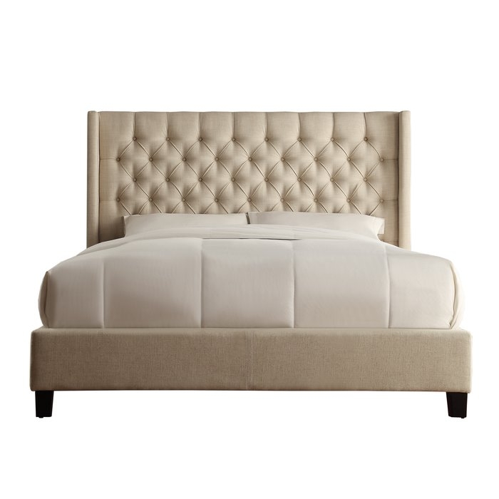 Borchers Upholstered Panel Bed - Image 1