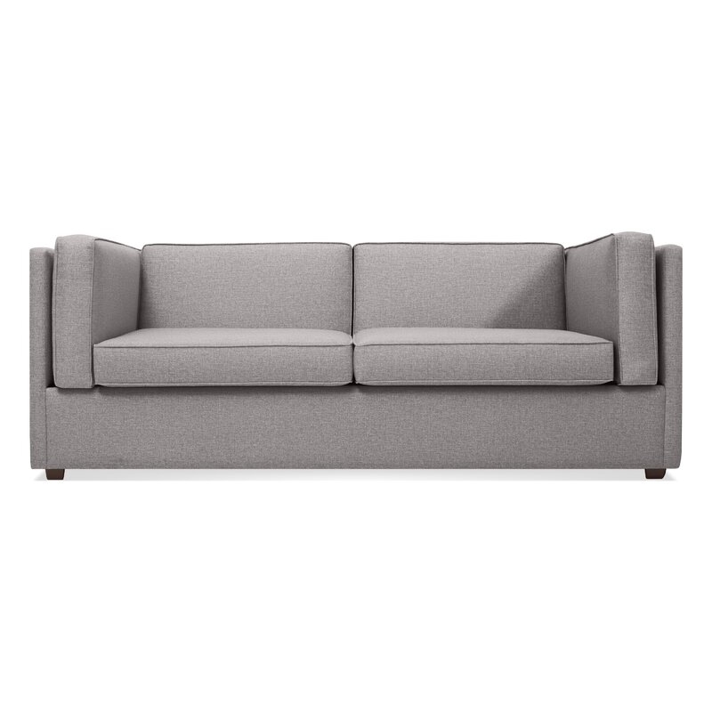 Blu Dot Bank Sleeper Sofa Upholstery Color: Gray - Image 0