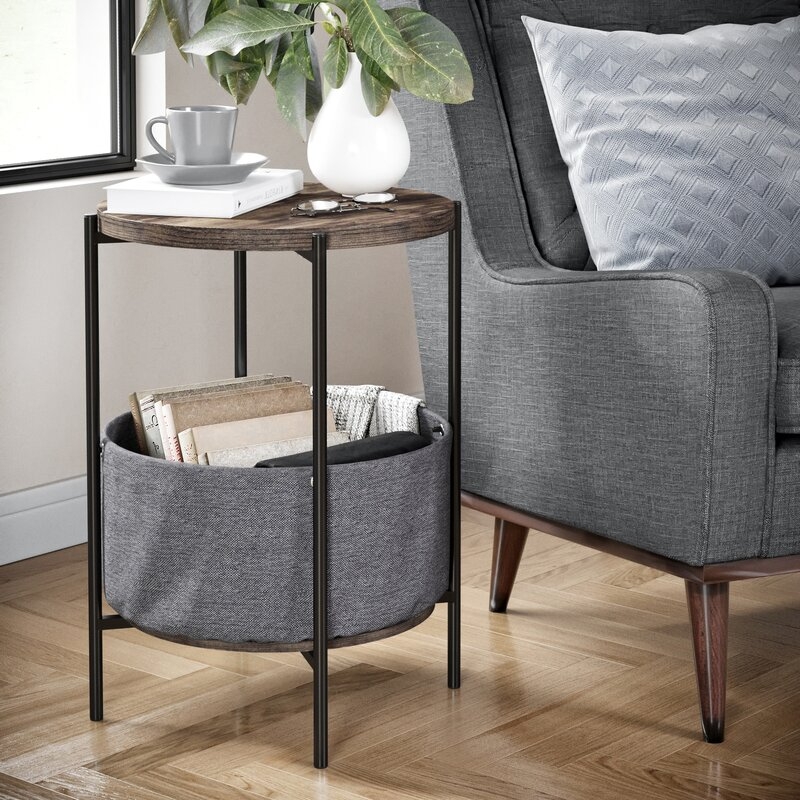 Bluxome End Table with Storage - Image 0