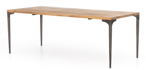 JACOB DINING TABLE, NATURAL - Image 0