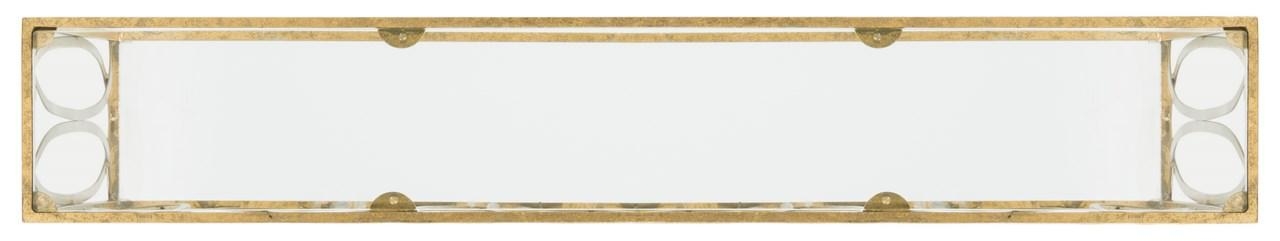Carina Oval Ringed Console Table - Gold - Safavieh - Image 3