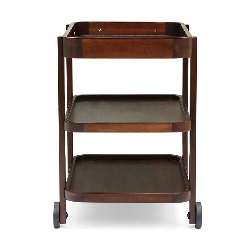 Aaliayah 31.75'' Wide Bar Cart - Image 7