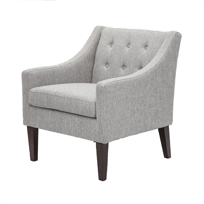 Gray Polyester Blend Clopton 21.5" Armchair - Image 0
