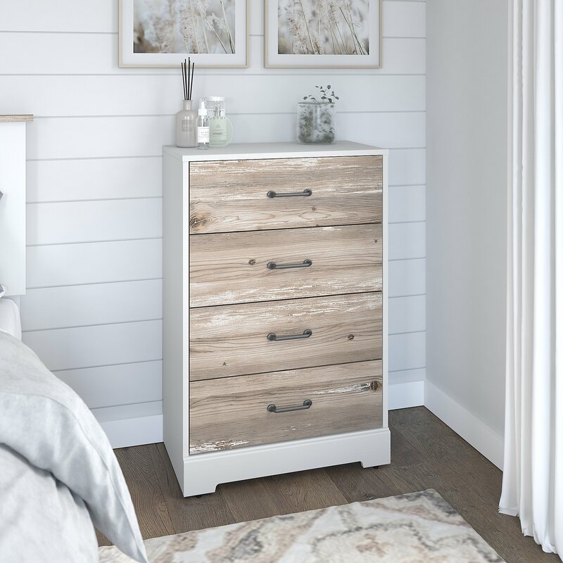 River Brook Bedroom 4 Drawer 28.86'' W Chest - Image 0