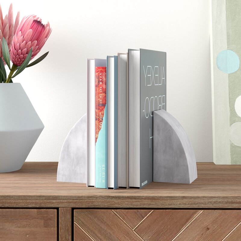 Geometric Bookends (Set of 2) - Image 1